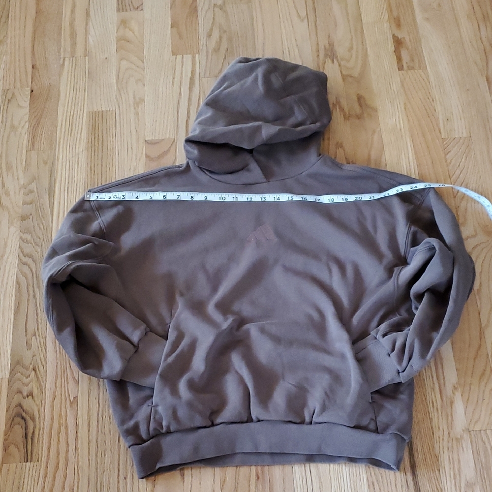 adidas Taupe Hoodie Sweater